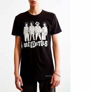 Sex Pistols Photo Logo DEERDANA punk rock Official T-Shirt XL NWT